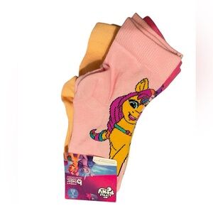 My Little Pony Girls Crew Socks Large 7–8 – 5 Pack NWT